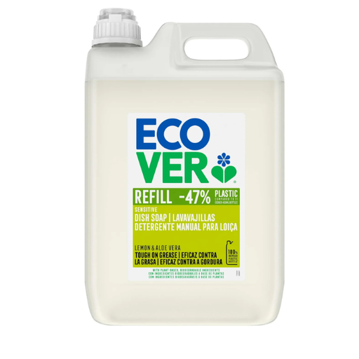 [700220] Lavavajillas Desengrasante De Limón Y Aloe Vera 5 L. - Ecover