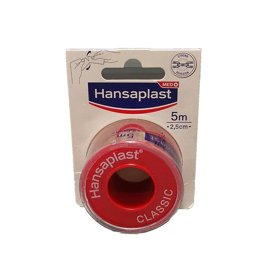 [600053] Esparadrapo Universal 5 M. X 2,5 Cm. - Hansaplast