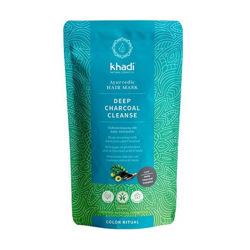 [500435] Mascarilla Detox Con Carbón De Amla 50 G. - Khadi