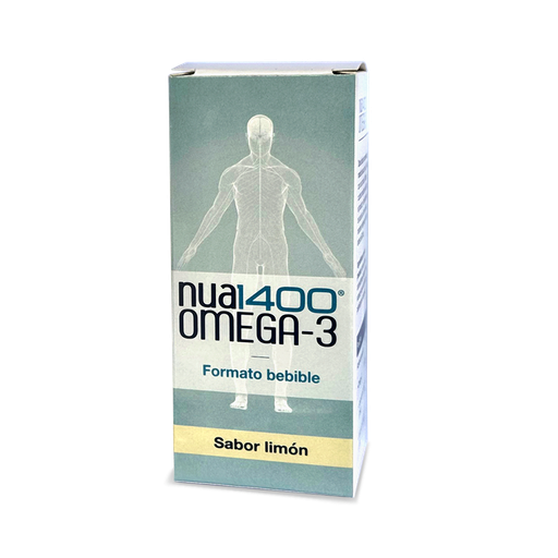 [300381] Nua 1400 Omega 3 Limón 60 Ml. - Nua Biological