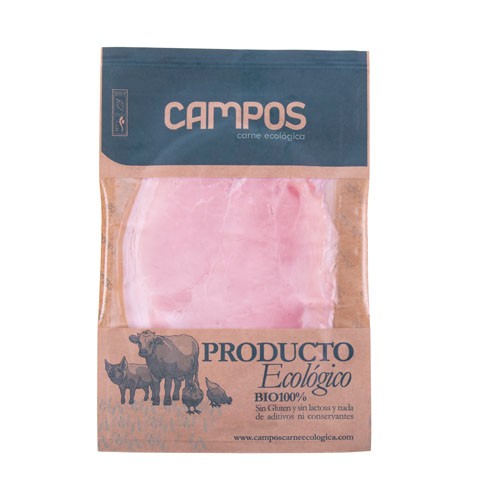 [400460] Jamón Cocido Loncheado Producción Ecológica Kg. - Campos