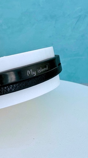 [700225] Pulsera Cuero Antonio - Le Bubú