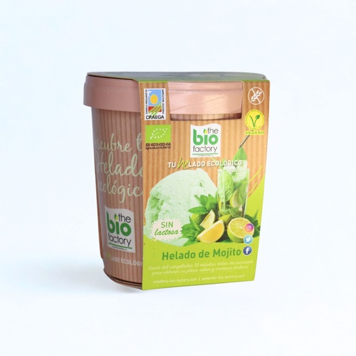 [400490] Helado Mojito Vegano Bio 480 Ml. - The Bio Factory