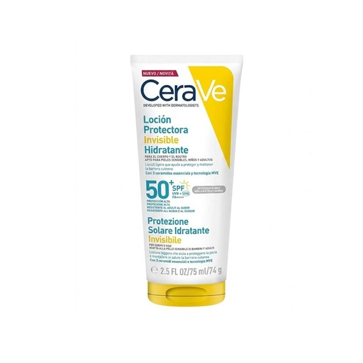 [500458] Loción Protectora Hidratante Invisible Spf 50+ 74 G. - Cerave