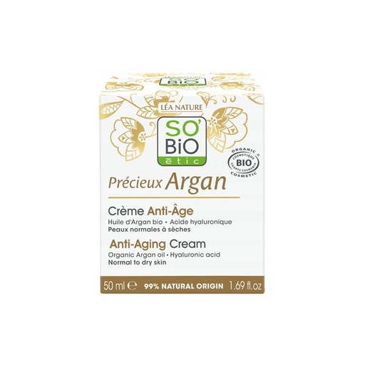 [500462] Crema De Día Antiedad Ácido Hialurónico 50 Ml. - So Bio