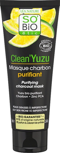 [500472] Mascarilla Facial Purificante Carbón 75 Ml. - So Bio