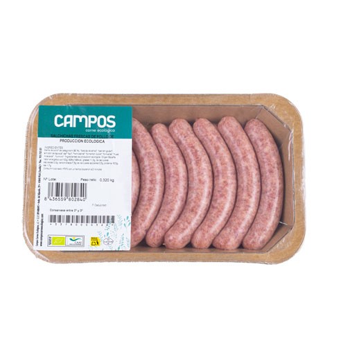 [400498] Salchicha Pollo Fresca Ecológica Kg. - Campos
