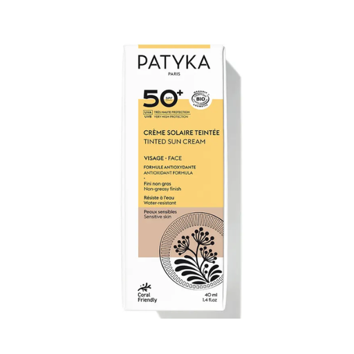 [500503] Crema Solar Tintada Spf 50+ Medio 40 Ml. - Patyka