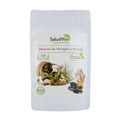 [300427] Mezcla De Hongos+Shilajit 125 G. - Saludviva