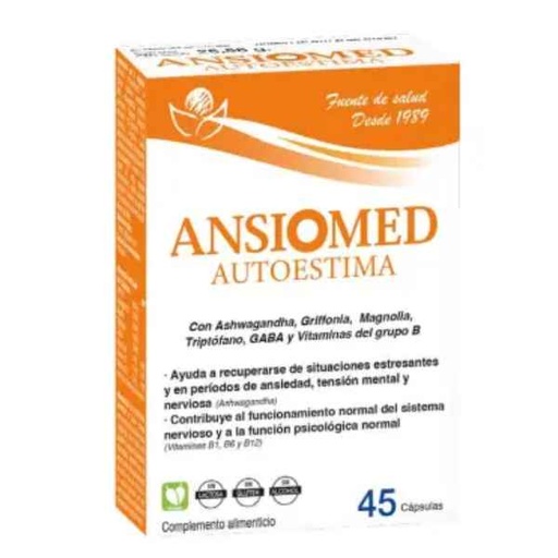 [300447] Ansiomed Autoestima 45 Cápsulas - Bioserum
