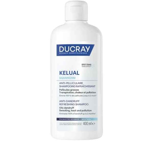[600082] Kelual Squanorm Champú Refrescante 400 Ml. - Ducray
