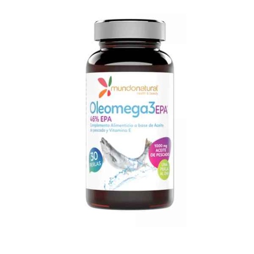 [300471] Oleomega 3 Epa 46% Tg 30 Perlas - Mundo Natural