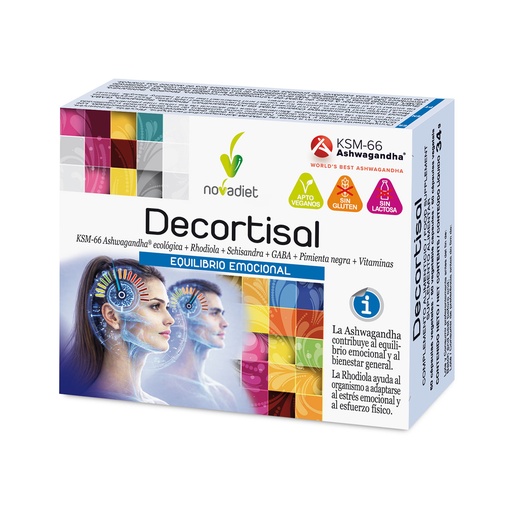 [300462] Decortisal 60 Cápsulas - Novadiet