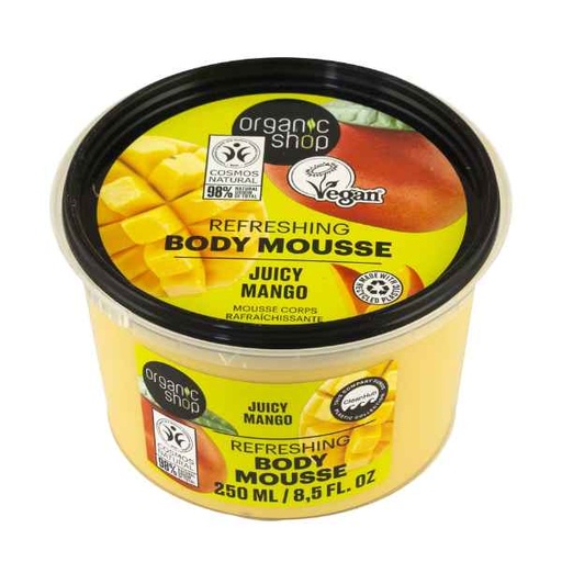 [600101] Mousse Corporal Renovador Mango 250 Ml. - Organic Shop