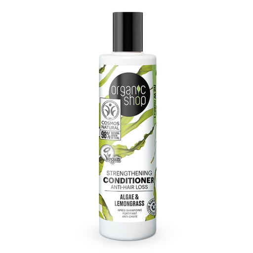 [600119] Acondicionador Fortalecedor Anticaída Algas Y Citronela 280 Ml. - Organic Shop
