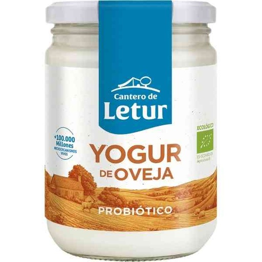 [400531] Yogur Ecológico De Oveja 420 Gr. - Cantero de Letur