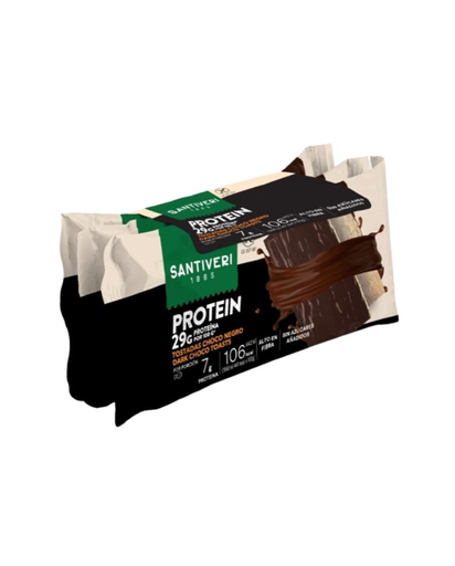 [400543] Tostadas Protein Chocolate Negro 2 x 3 72 G. - Santiveri