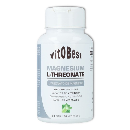 [300502] L Threonate De Magnesio 90 Vegecaps - VitoBest