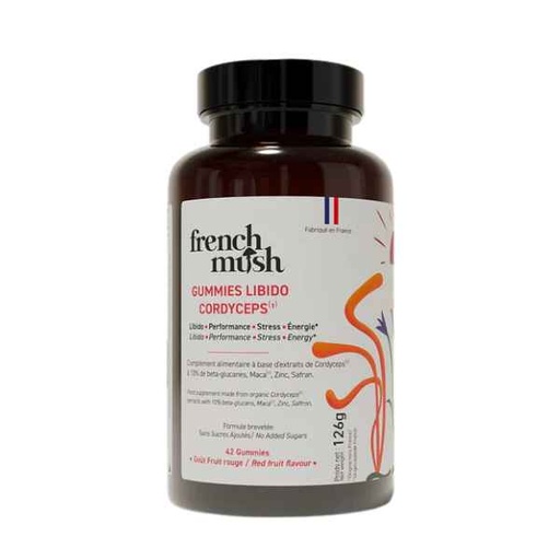 [300506] Gummies Libido Con Cordyceps 126 G. - French Mush