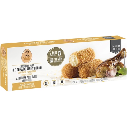 [500537] Croquetas Pollo Campero 240 G. Sin Gluten - La Cocina De Senen