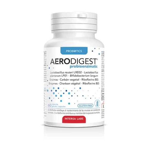 [300512] Aerodigest Probioenzimatic 60 Cápsulas - Intersa Labs