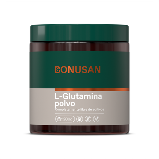 [300555] L- Glutamina Polvo 200 G. - Bonusan