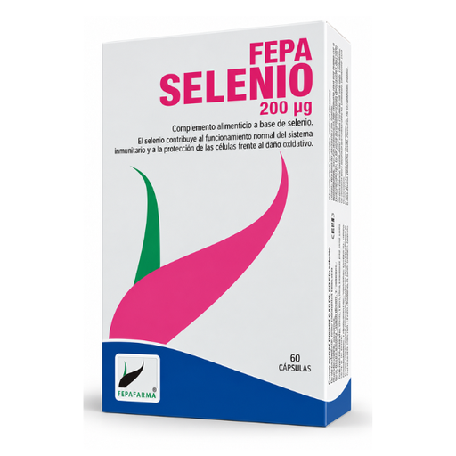 [300570] Fepa Selenio 200 Ug. 60 Cápsulas - Fepadiet