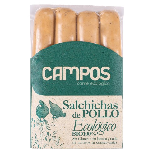 [400570] Salchicha Frankfurt De Pollo Producción Ecológica Kg. - Campos