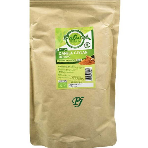 [09204] Canela De Ceylán En Polvo 400 G. - Natura Premium