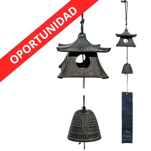 [10410] Campana Feng Shui Iwachu Casa De Té - Tierra Zen
