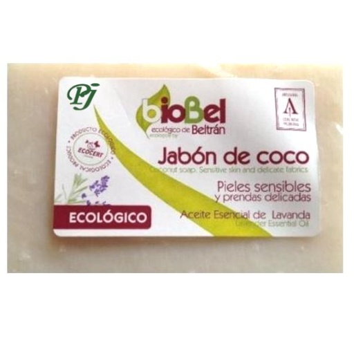 [12323] Biobel Jabón Pastilla Coco 240 G. Eco - Beltran