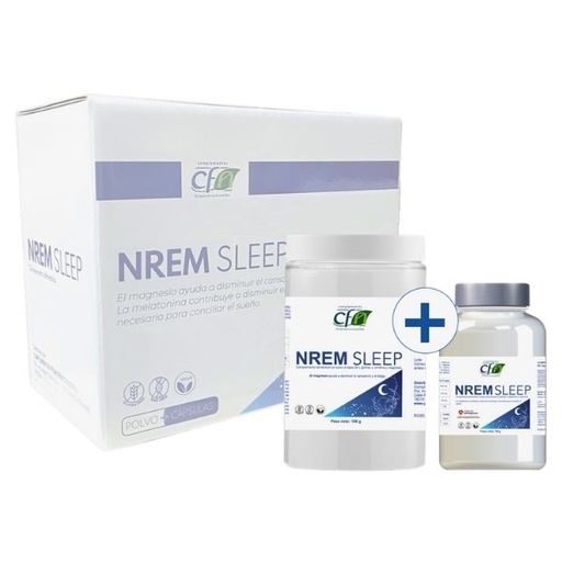 [0505442] Pack Nrem Sleep 60 Cápsulas + Polvo 196 G. - Cfn