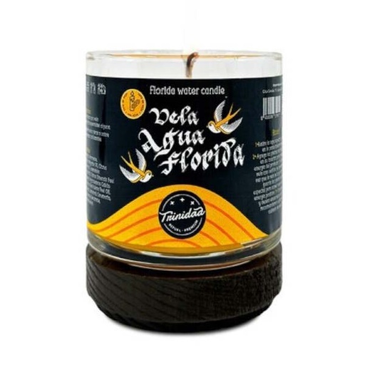[100685] Velas Vaso Agua Florida - Trinidad