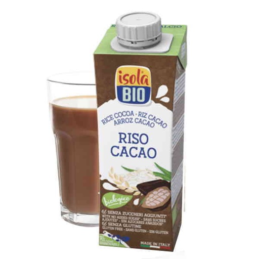 [060040] Bebida De Arroz Cacao Bio 250 Ml. - Isola