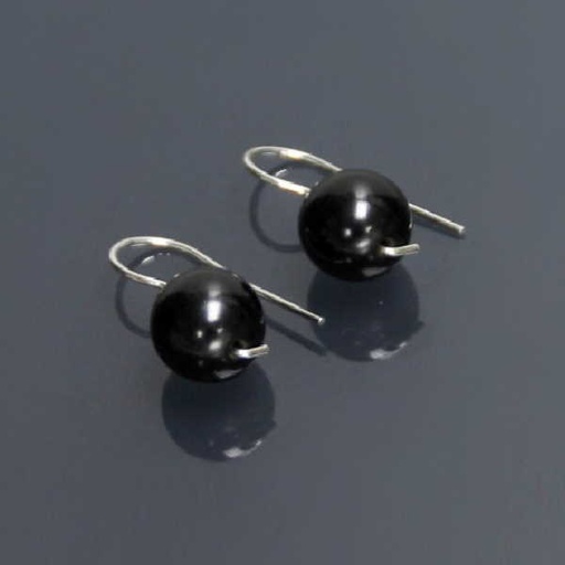 [100380] Pendientes Venus Bola Azabache - Prominer