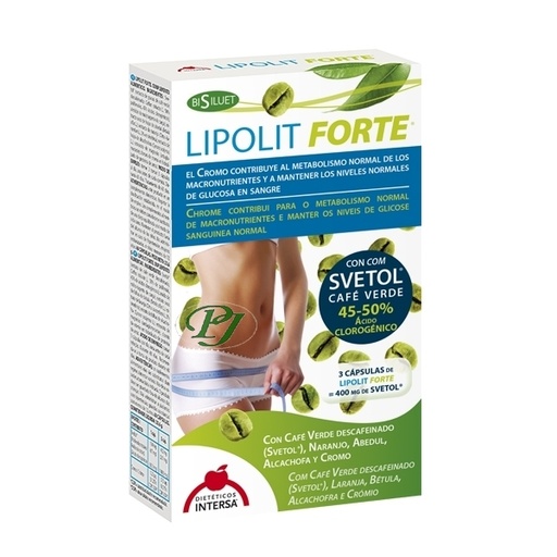 [0501523] Bisiluet Lipolit Forte 60 Cápsulas - Intersa Labs