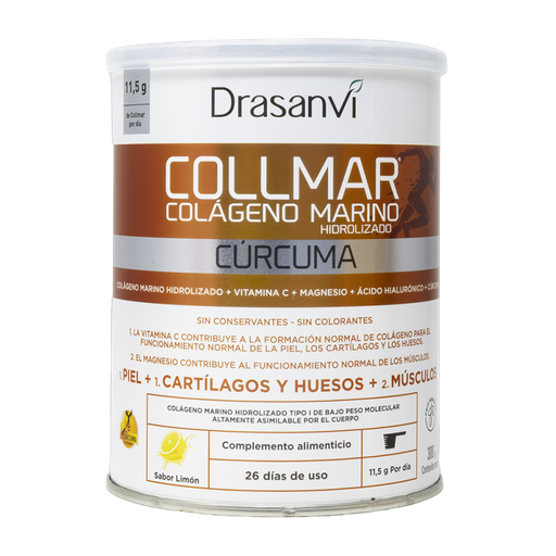 [0501536] Collmar Colágeno Magnesio Cúrcuma Limón 300 G. - Drasanvi
