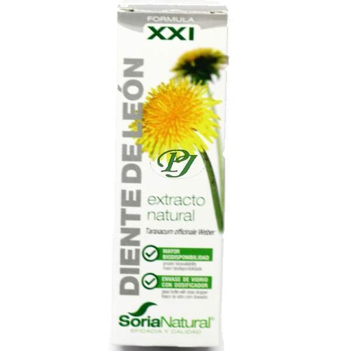 [0501680] Extracto Diente De León Fórmula Xxi 50 Ml. - Soria Natural