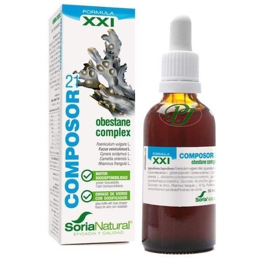 [0501669] Composor 21 Obestane Fórmula Xxi 50 Ml. - Soria Natural
