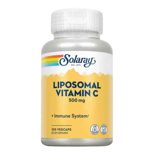 [0501723] Vitamina C Liposomal 100 Vegcáps 500 Mg. - Solaray