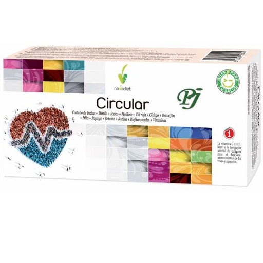 [0501748] Circular Viales 14 X 10 Ml. - Novadiet