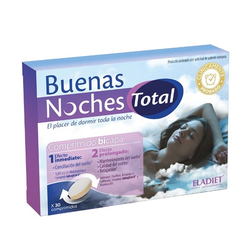 [0504949] Buenas Noches Total 30 Comprimidos 1,85 Mg. - Eladiet