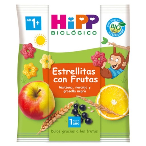 [045589] Estrellitas Con Frutas Bio 30 G. - Hipp