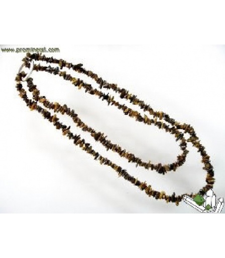 [100524] Collar Chip Ojo De Tigre Largo - Prominer