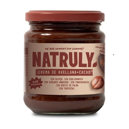 [205719] Crema De Cacao Y Avellanas 285 G. - Natruly