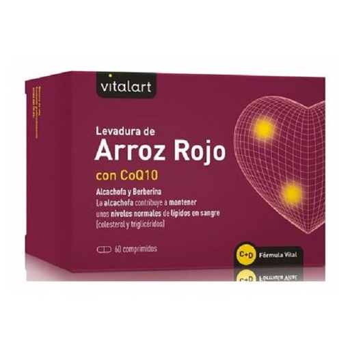 [0504843] Levadura Arroz Rojo 60 Comprimidos - Vitalart