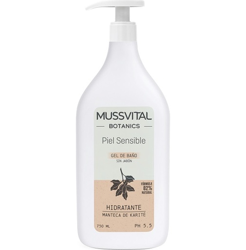 [1301053] Mussvital Botanics Gel Piel Sensible 750 Ml.