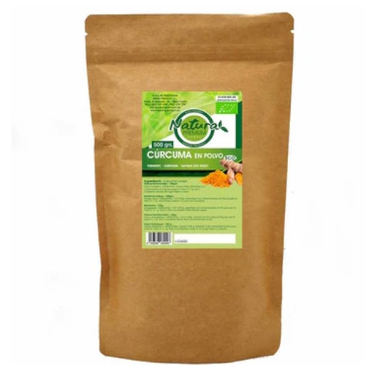 [09217] Cúrcuma En Polvo 500 G. Bio - Natura Premium