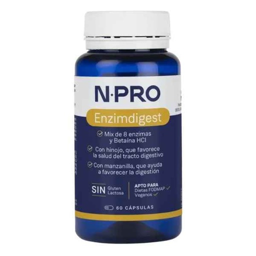 [0504806] Mibiota Enzimdigest 60 Cápsulas - Npro