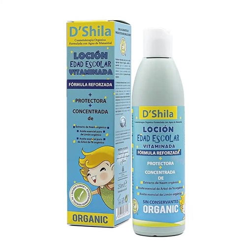 [186157] Loción Vitaminada Escolar 250 Ml. - Dshila